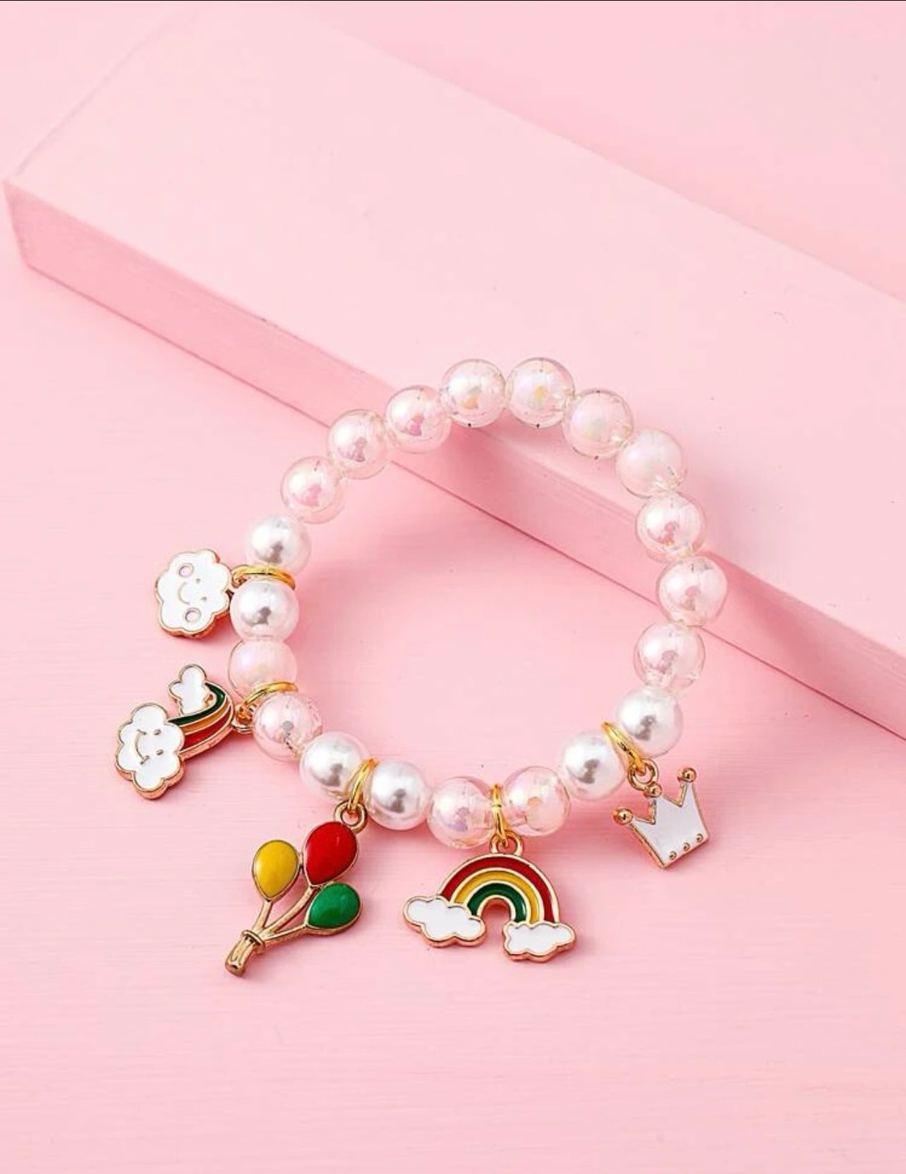 Toddler Girls Beaded Bracelet