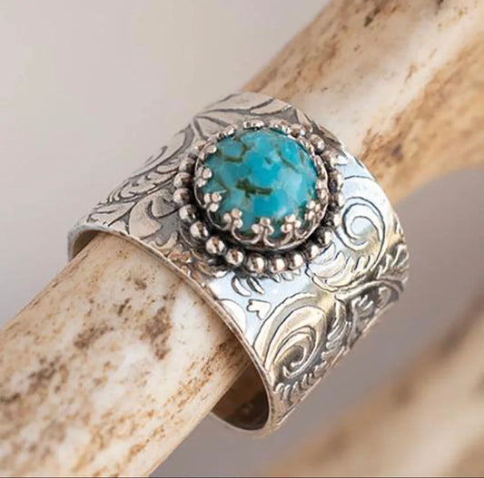 Two Tone Star Ring. Rings for Women Men. Size 8