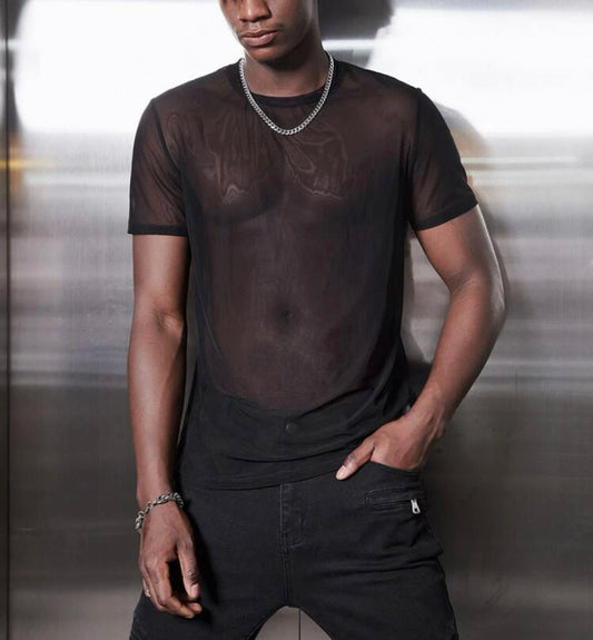 Men’s 1pc sheer tee