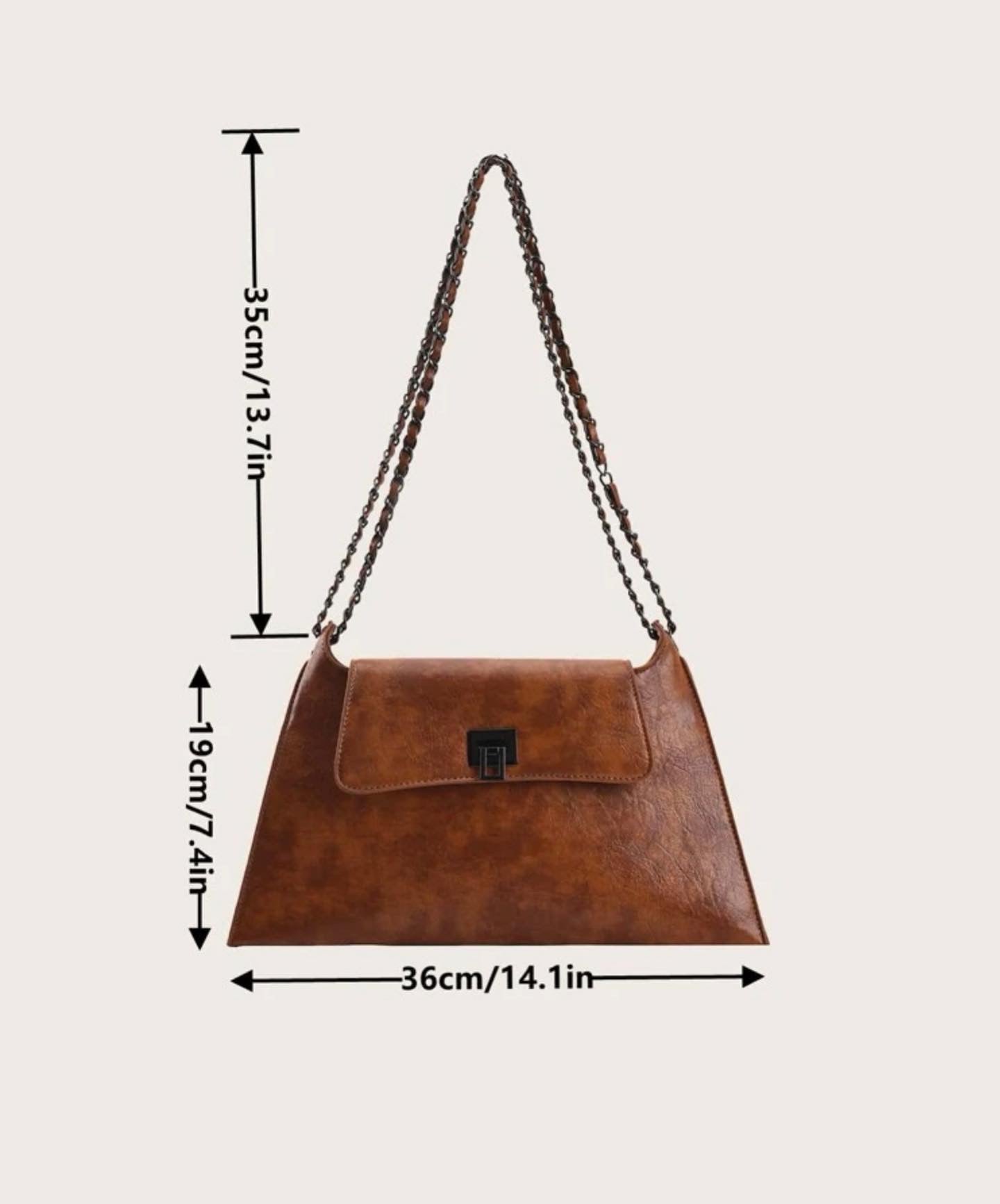 Large capacity flap novelty bag