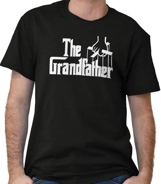 Italian Grandfather Mafia Puppet Mens Graphic T Shirt Tees