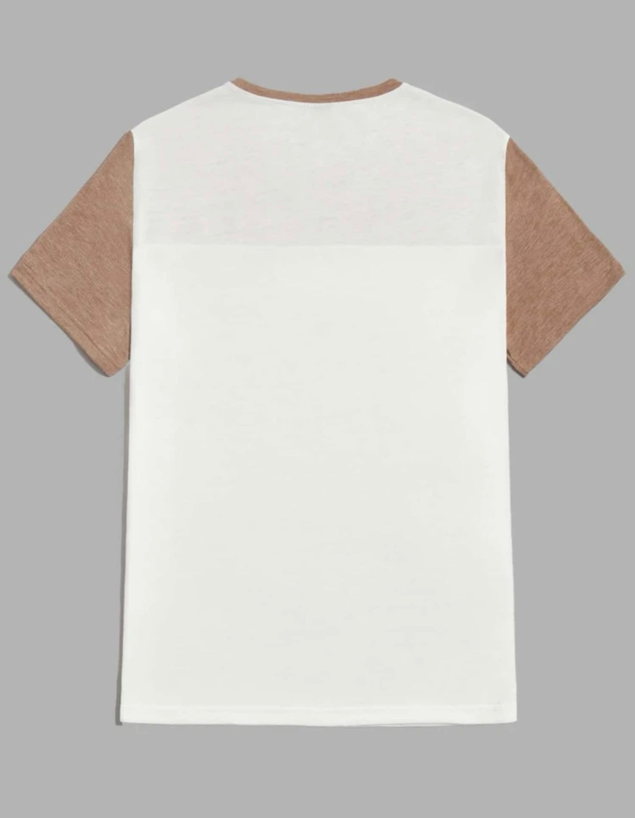 Men’s colorblock pocket detail tee