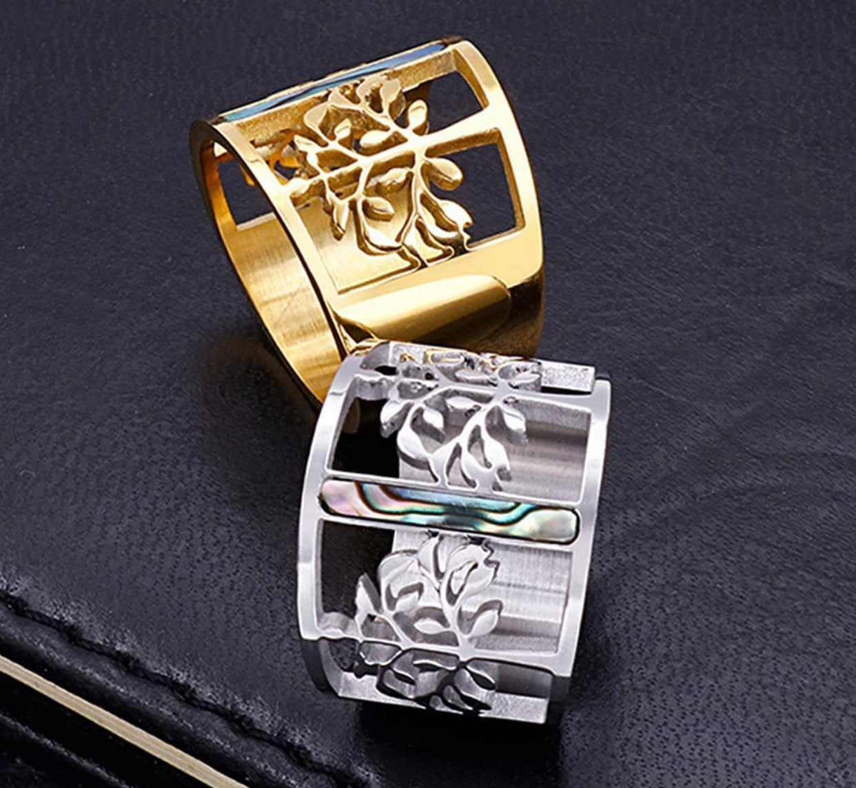 Vintage Norse Mythology Yggdrasil - Tree of Life Stainless Steel Ring