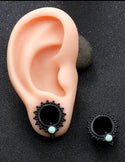 Men’s Opal inspired 2 pcs ear expander