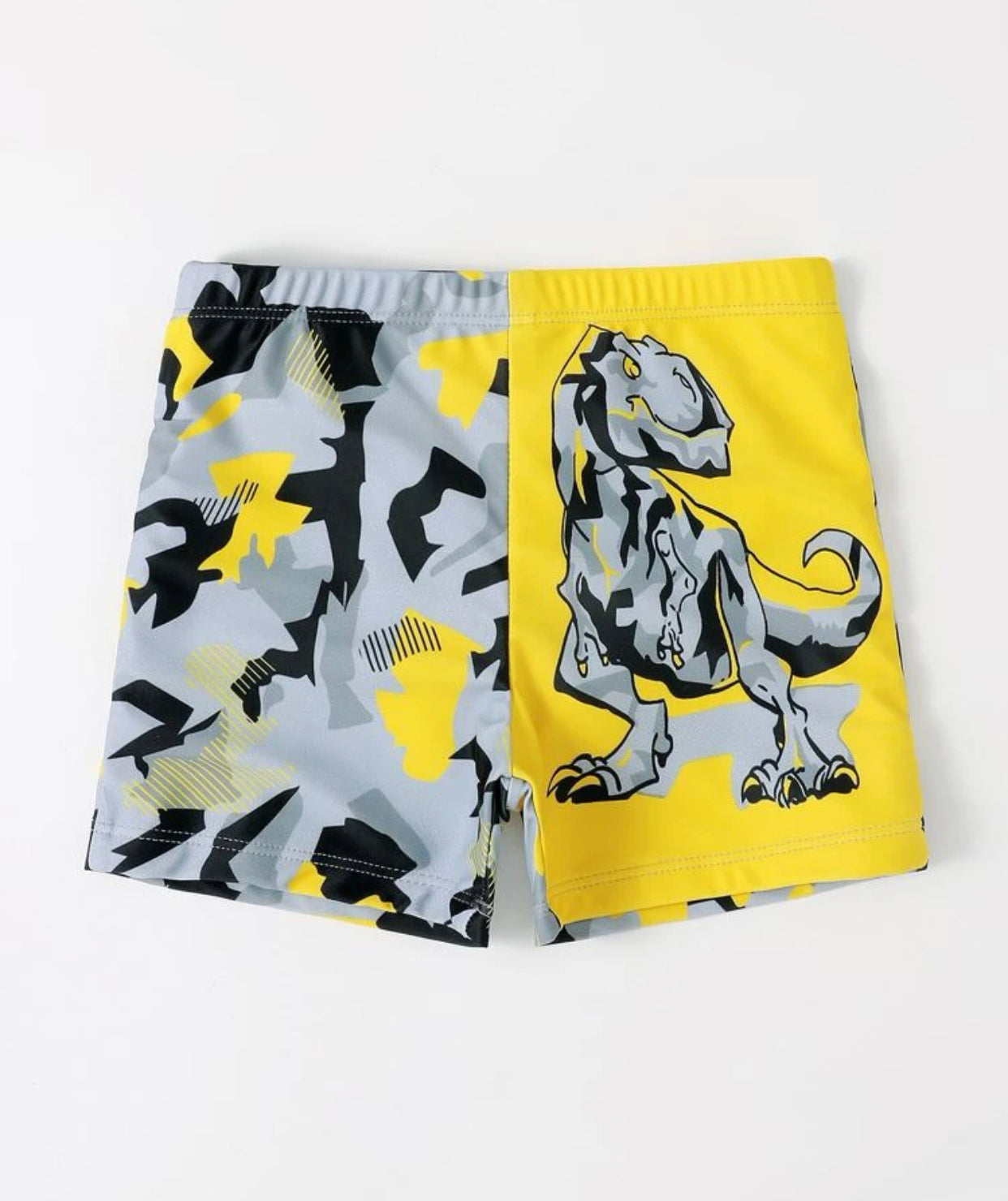 Toddler boys dinosaur & graphic print swim shorts