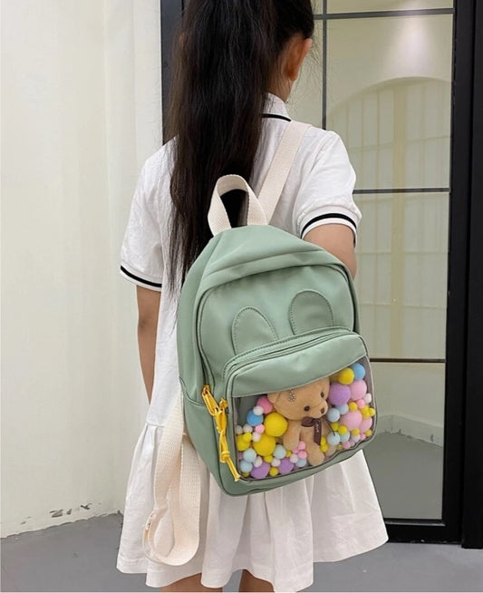 Girls cartoon decor backpack - Christina’s unique boutique LLC