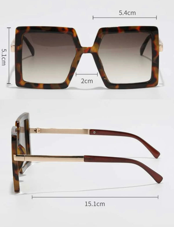 Tortoiseshell Frame Fashion Glasses