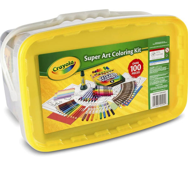 Crayola Super Art Kit 100pc+