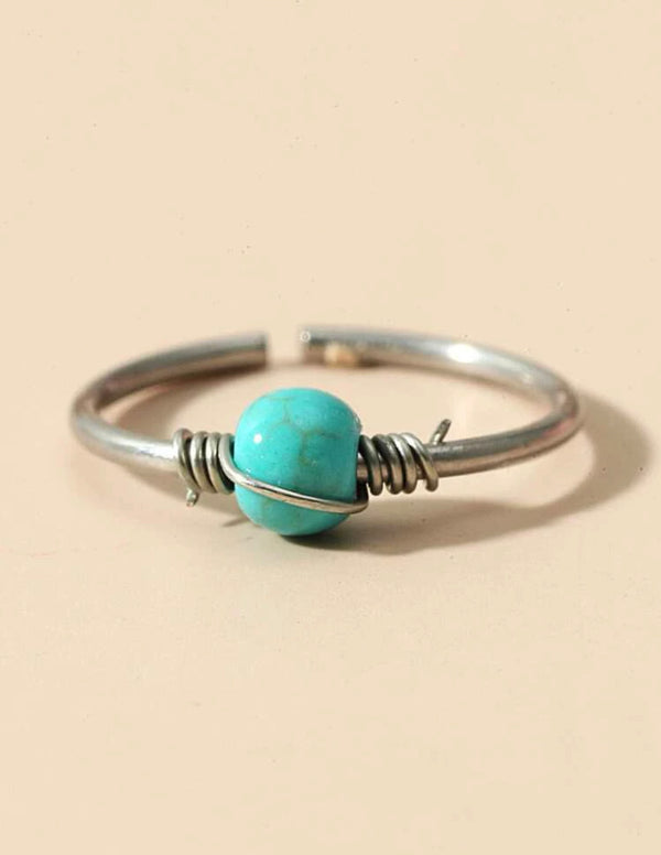 Stone decor nose ring