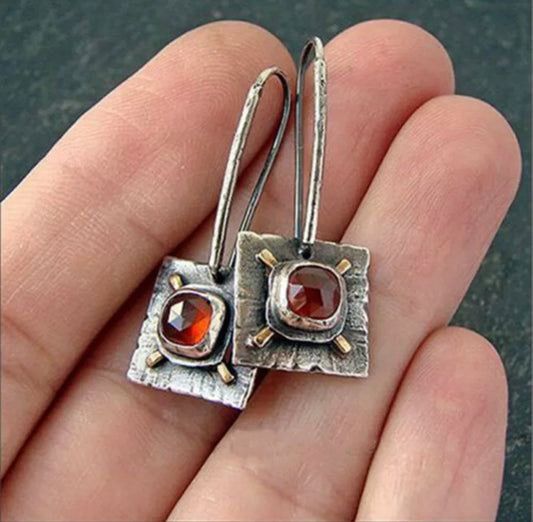 Opalite citrine inspired earrings - Christina’s unique boutique LLC