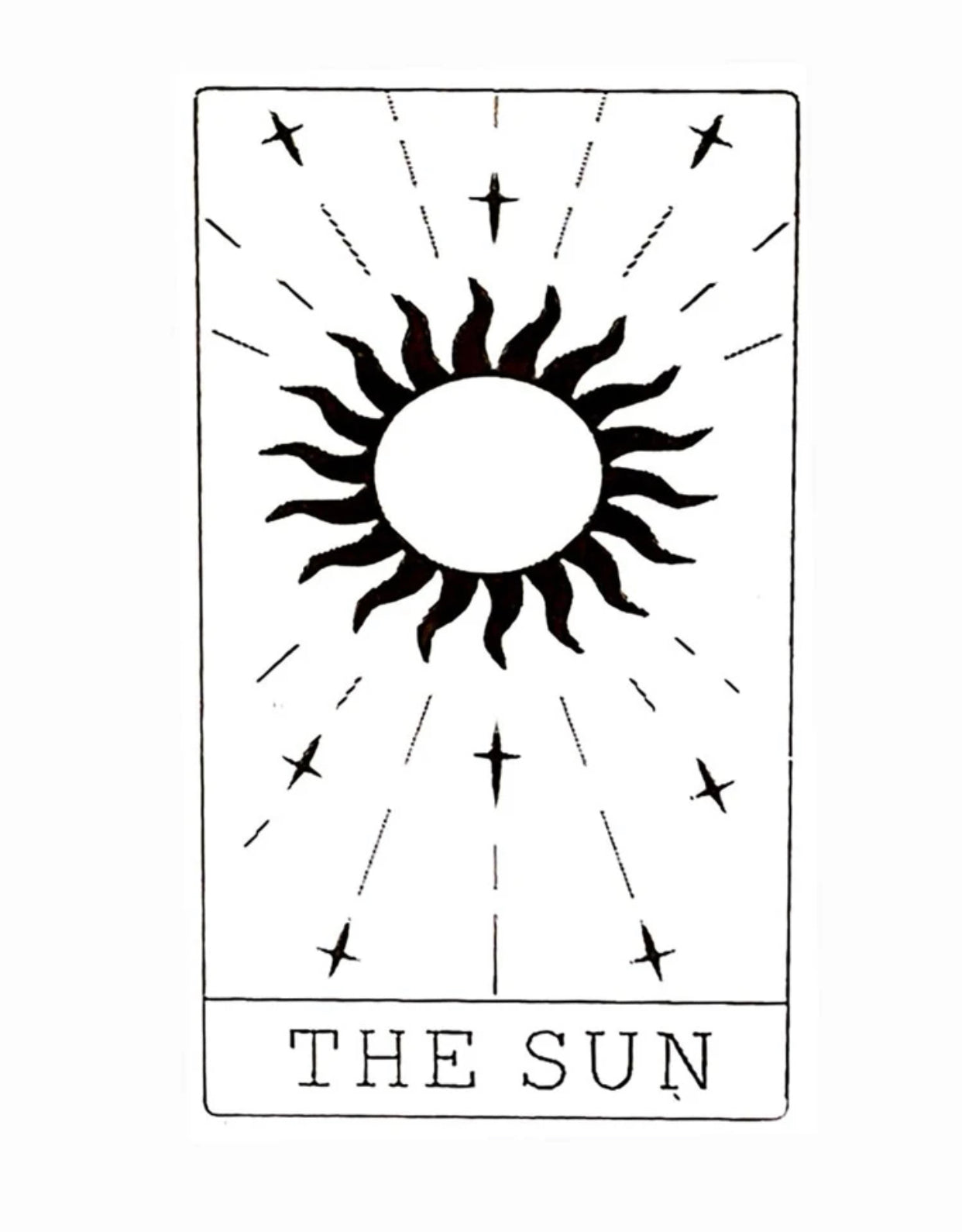 Men’s sun ring card pendant necklace