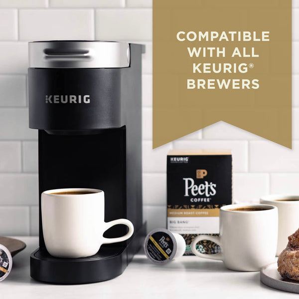 Peet's Coffee, Dark Roast K-Cup Pods for Keurig Brewers - Major Dickason's Blend 75 Count (1 Box of 75 K-Cup Pods) Packaging May Vary