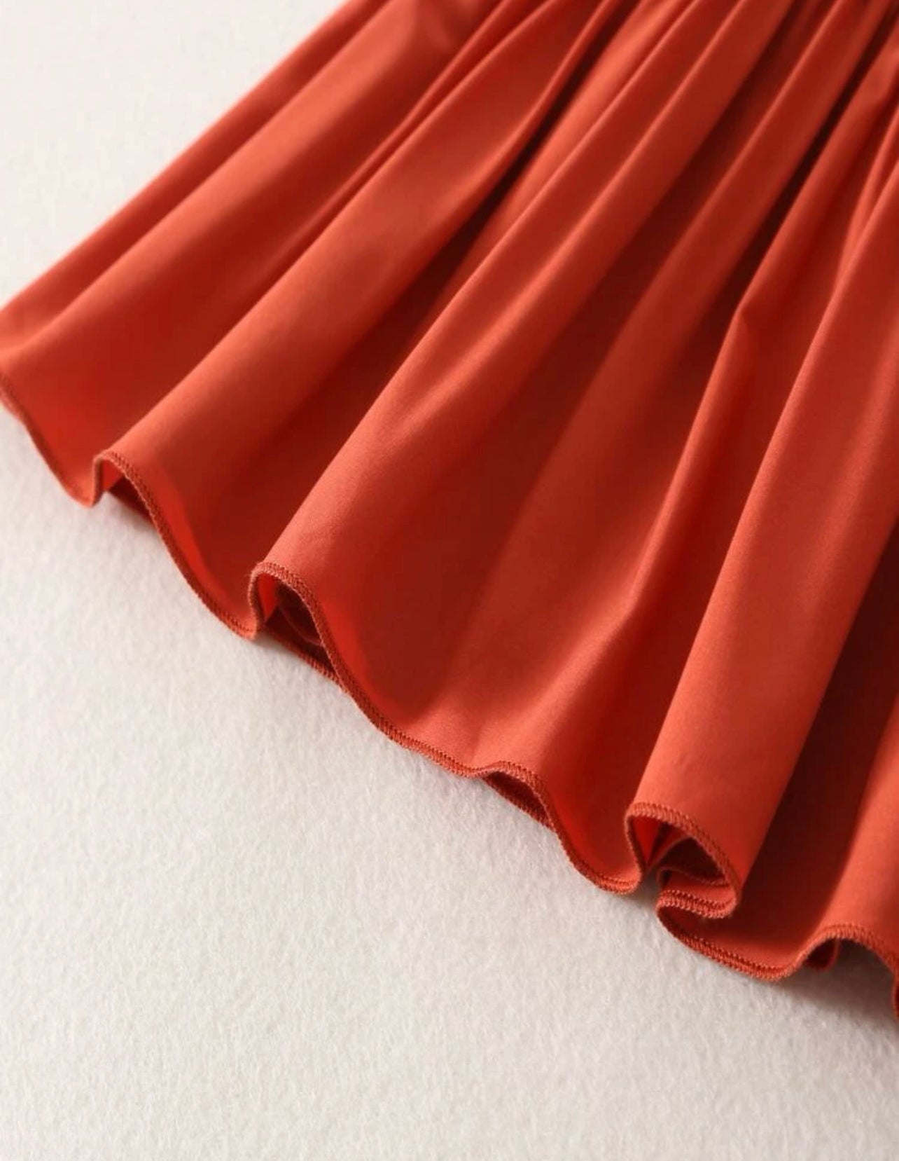 Toddler Girls Shirred Bow Front Ruffle Hem Cami Dress