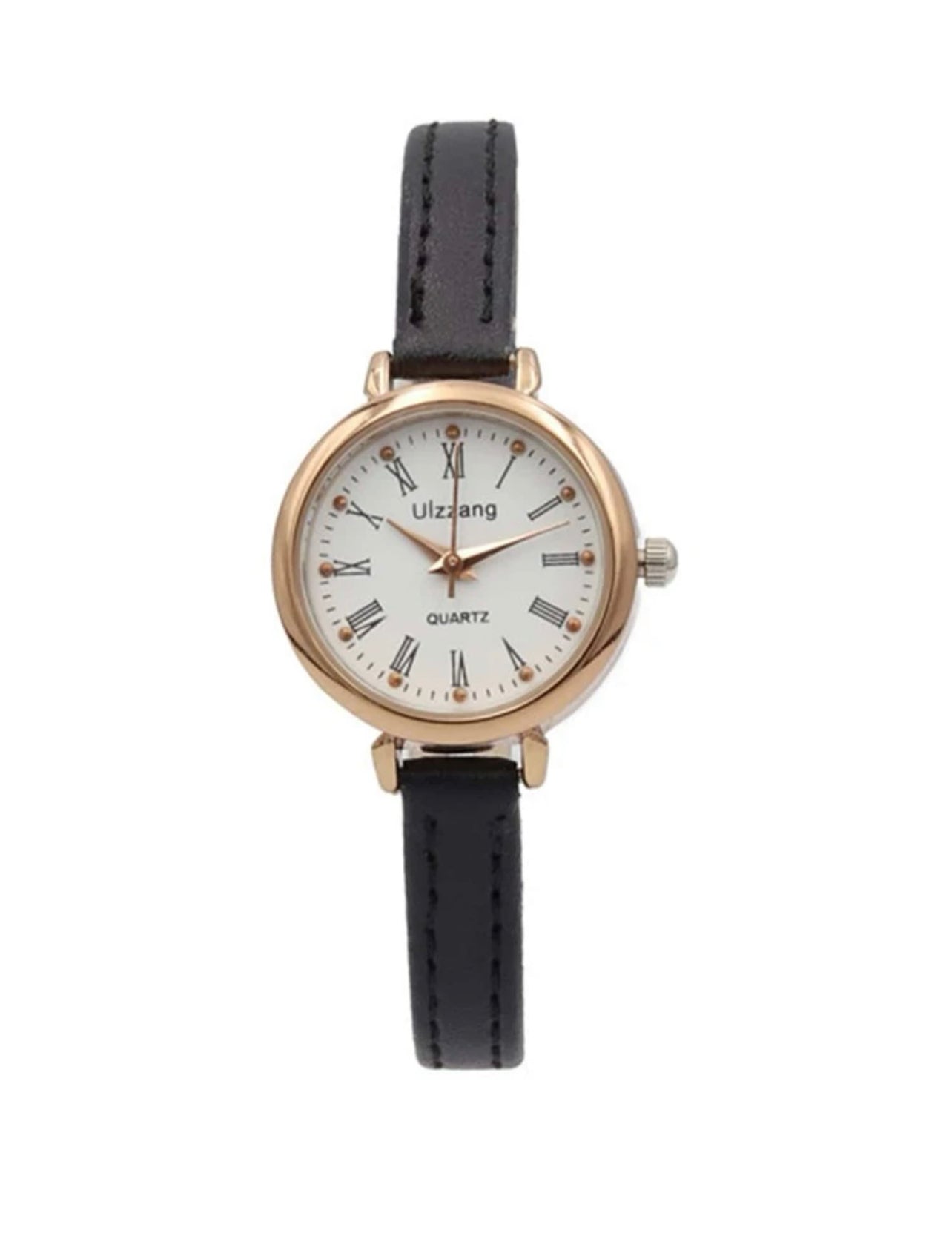 Simple Round Pointer Quartz Watch
