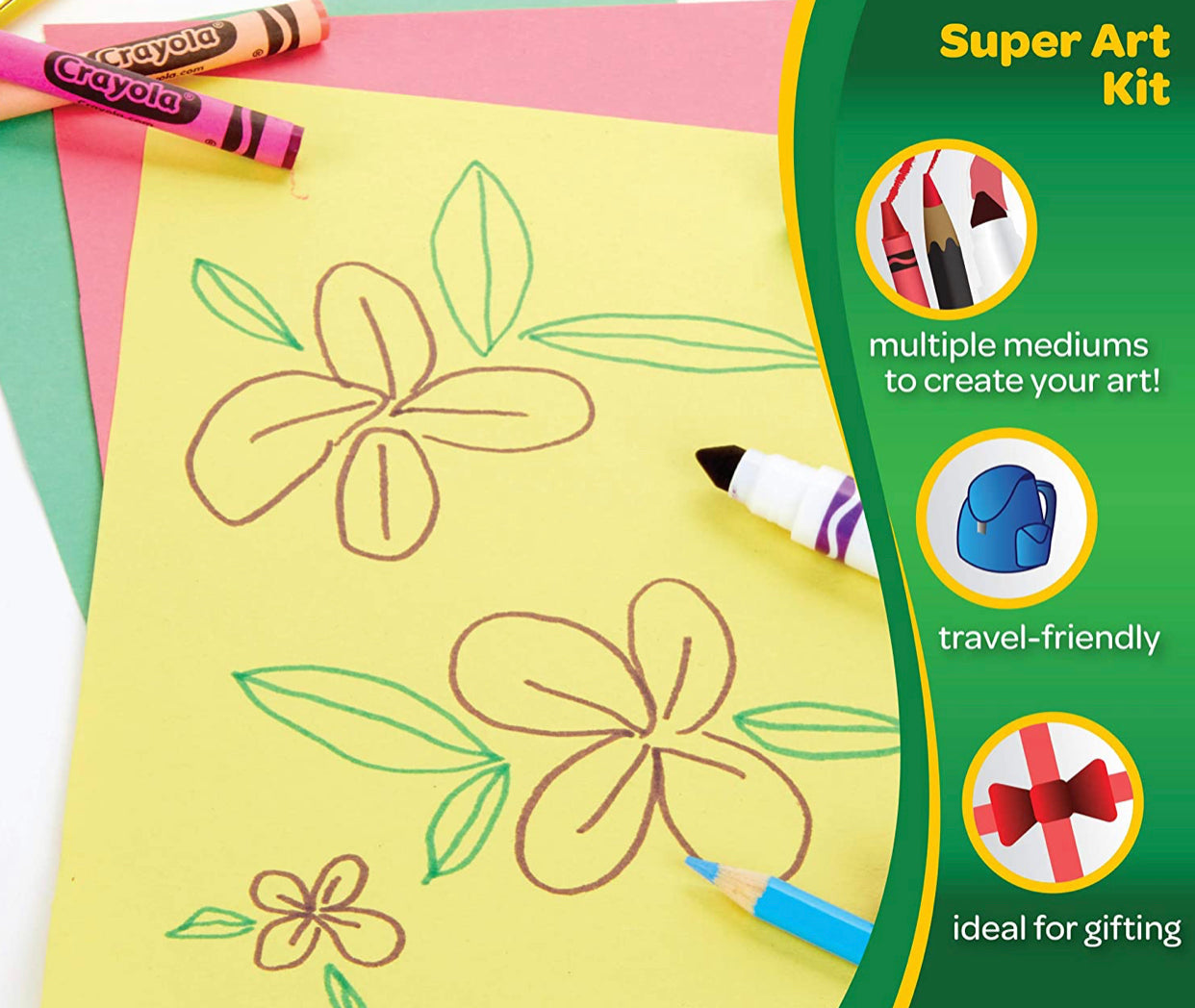 Crayola Super Art Kit 100pc+