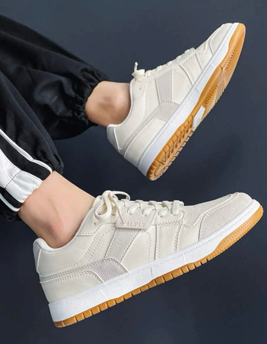 Men Lace-up Front Skate Shoes