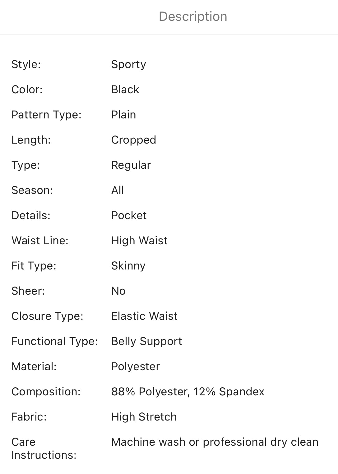 Maternity solid sports leggings with phone pocket - Christina’s unique boutique LLC