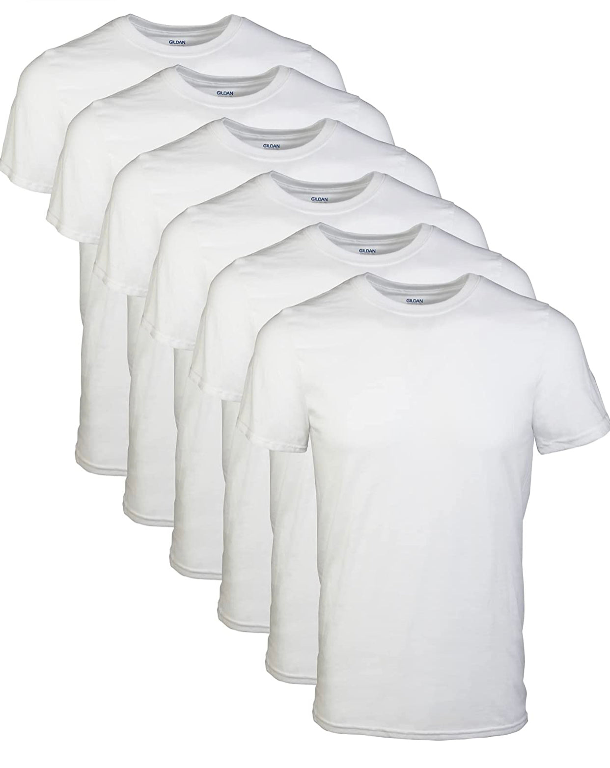 Gildan Men's Crew T-Shirts, Multipack, Style G1100