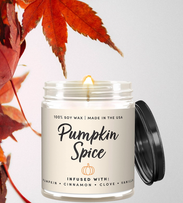 Fall Candles, Pumpkin Spice Candles for Home