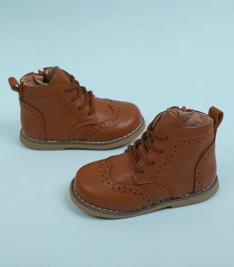 Toddler boys hollow out lace