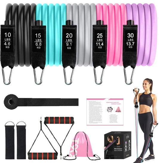 Exercise Resistance Bands Set for Women