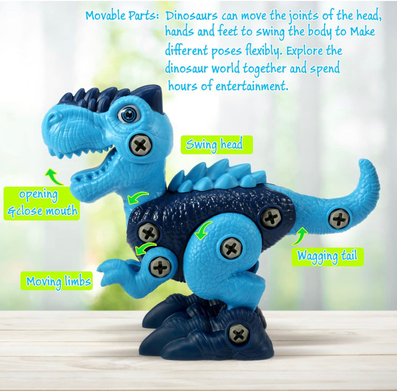 Kids Toys Stem Dinosaur Toy: Take Apart Dinosaur Toys