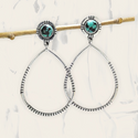 Set of six fun boho inspired drop/dangle earrings