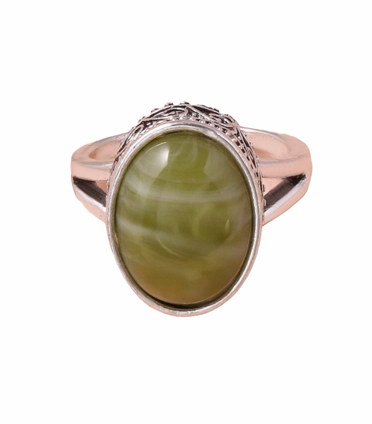 Geometric decor ring. Size 8. - Christina’s unique boutique LLC