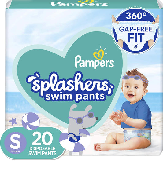 Pampers Splashers Swim Diapers Size S 20 Count