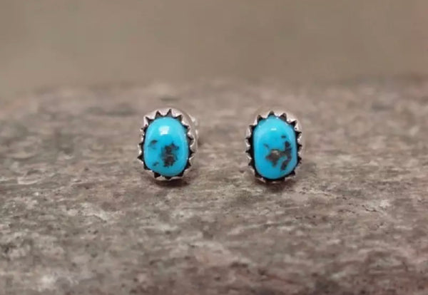 Tribal Vintage stud earrings