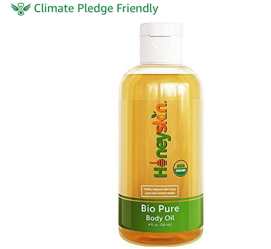 Honeyskin Skincare Body Oil for Stretch Marks and Acne Scar with Essential Oils