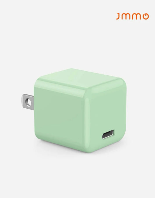 Green 20W USB C charger