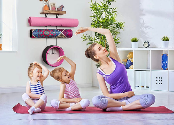 Yoga Mat Holder Wall Mount Yoga Mat