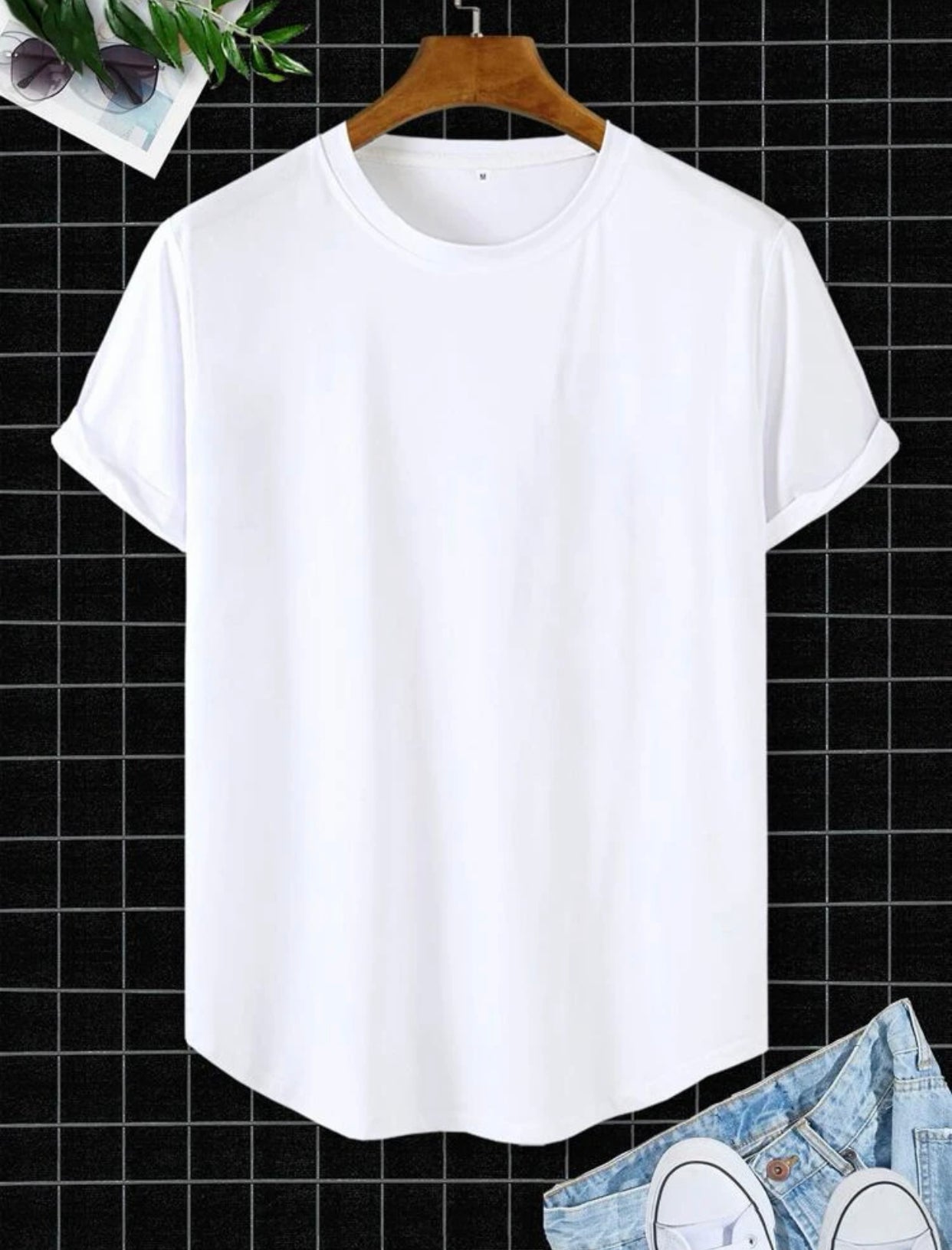 Men’s 2 pack solid crew neck tee