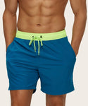 Men’s drawstring waist slant pocket swim trunks - Christina’s unique boutique LLC