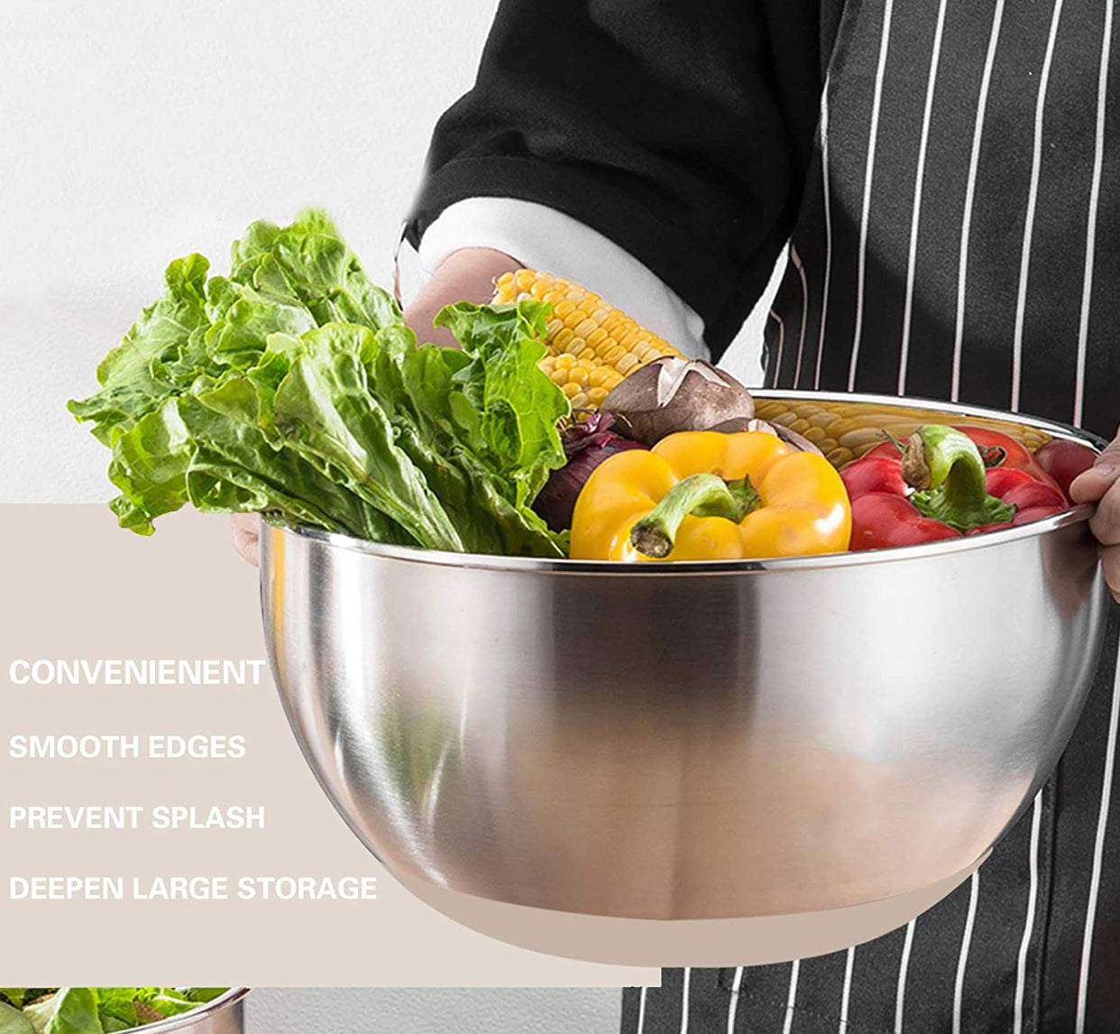 Mixing Bowls with Airtight Lids