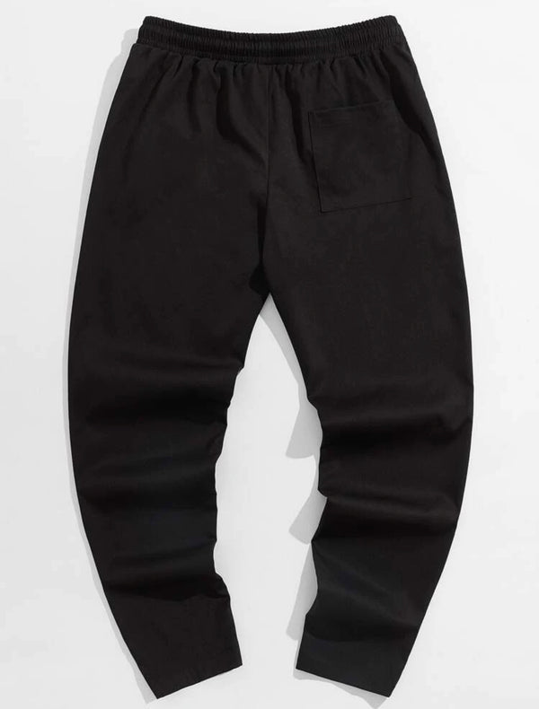 Men’s drawstring waist solid pants - Christina’s unique boutique LLC