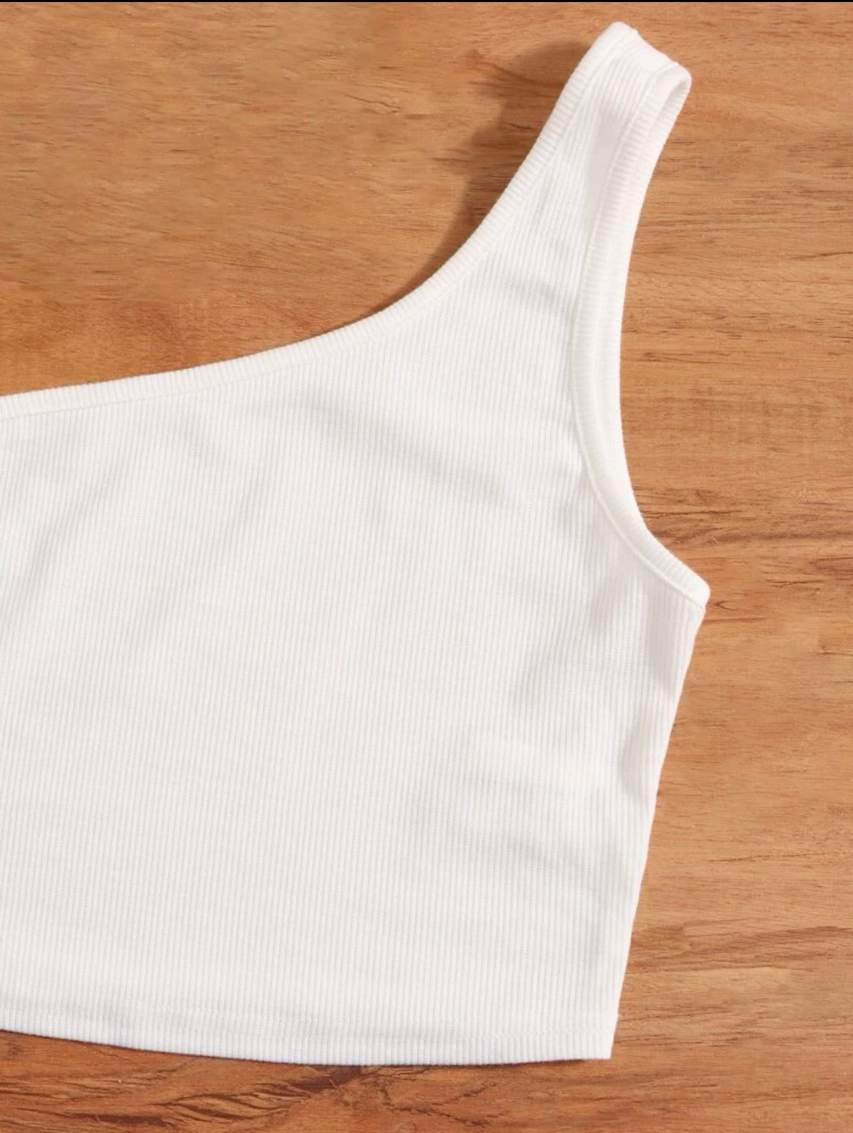 Teen girls one shoulder top & ditsy floral ruffle hem skirt set