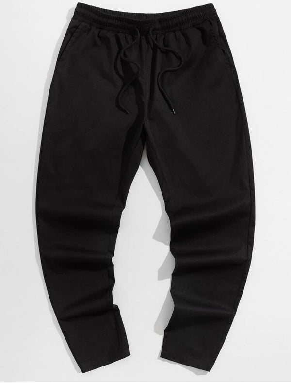 Men’s drawstring waist solid pants - Christina’s unique boutique LLC