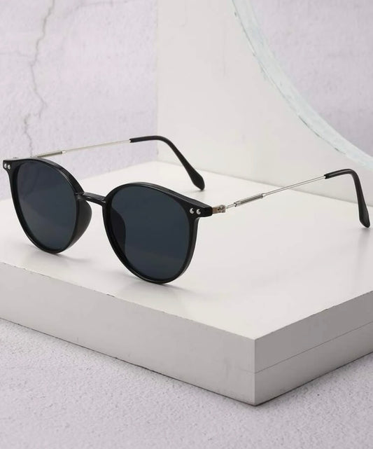 Unisex geometric frame fashion glasses