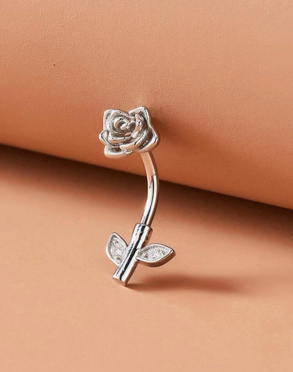Flower Shaped Belly Ring