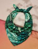 Plant print bandana