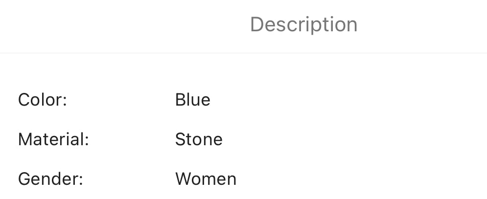 Turquoise decor ring. Size 7.