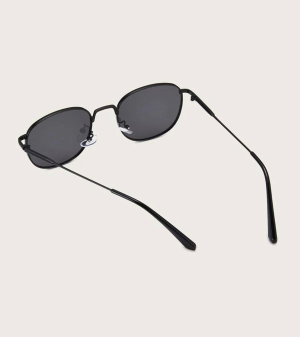 Men’s black metal frame sunglasses - Christina’s unique boutique LLC