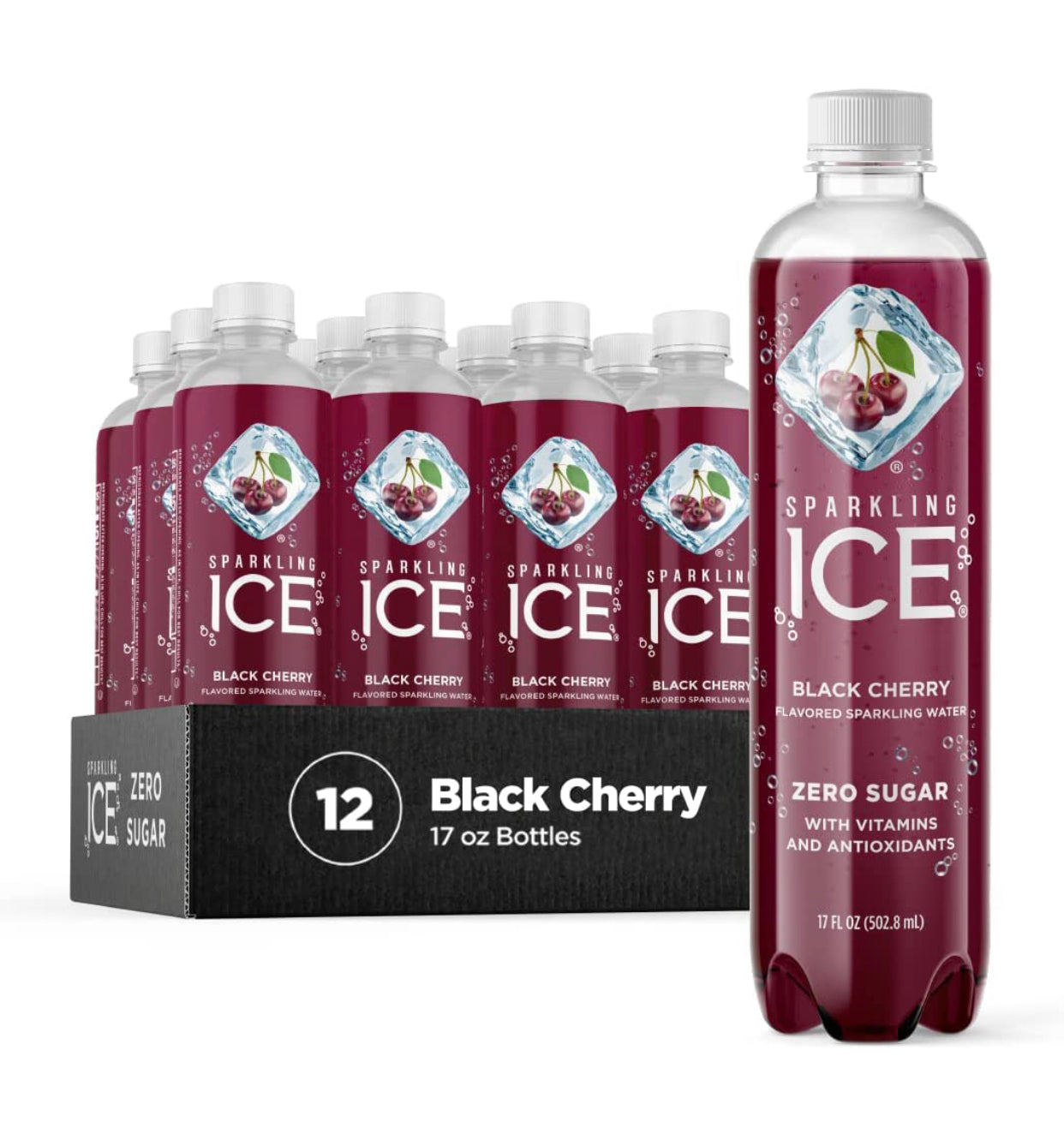 Sparkling Ice, Black Cherry Sparkling Water