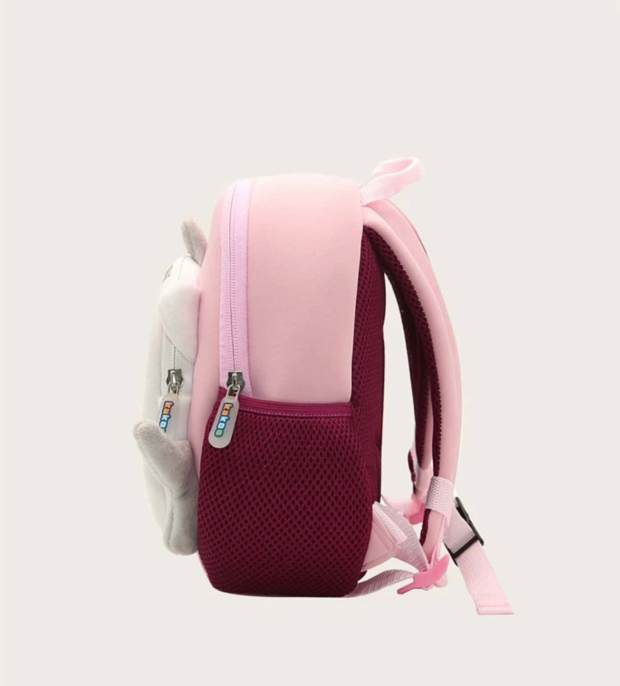 Girls cartoon embroidered functional backpack