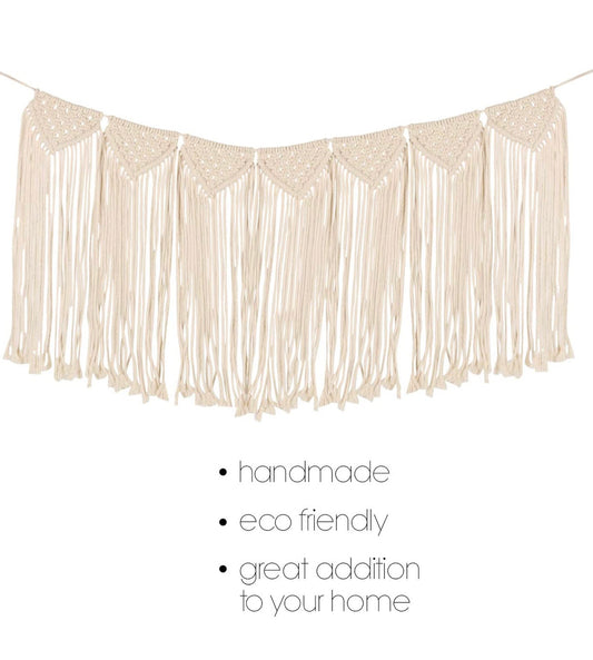Cream macrame wall hanging - Christina’s unique boutique LLC