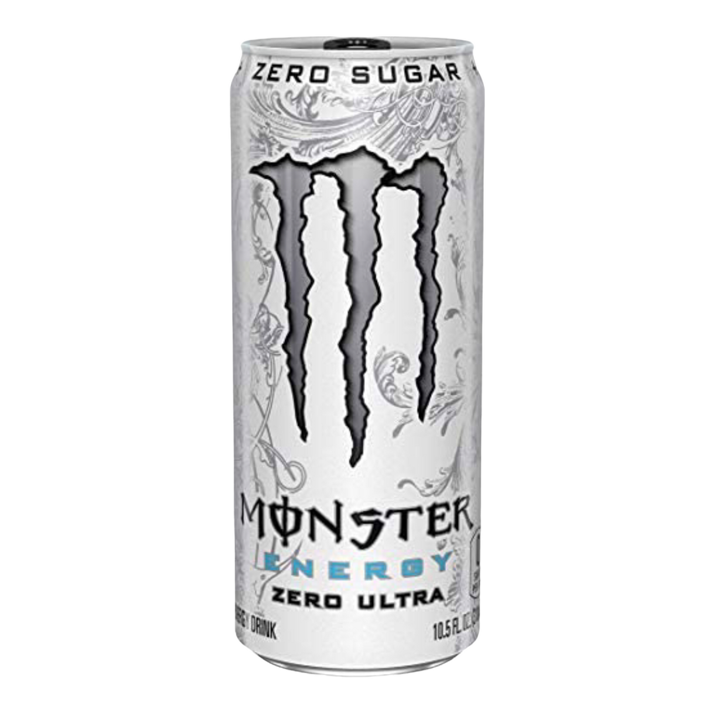 Monster Energy Zero Ultra, Sugar Free Energy Drink, 10.5 Ounce (Pack of 12)