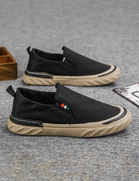 Men Minimalist Slip On Skate Shoes
