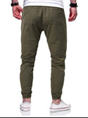 Men’s army green drawstring pants - Christina’s unique boutique LLC